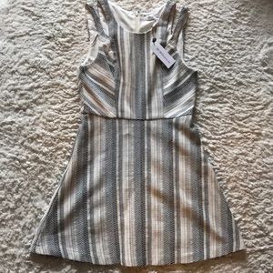 BCBGeneration Black and White Tweed Dress Size 6